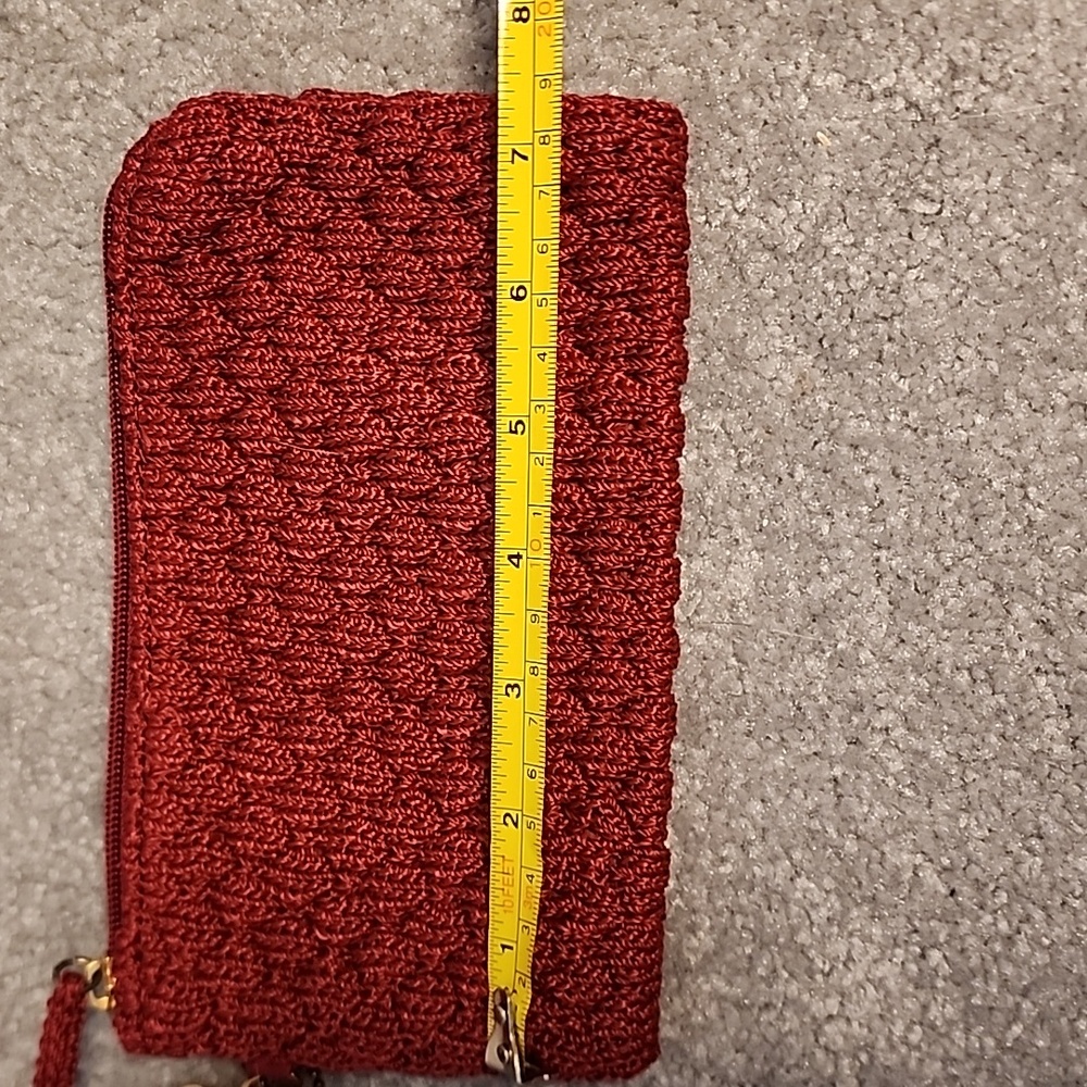 The Sak Red Clutch Wristlet **CUTE** - Picture 5 of 6